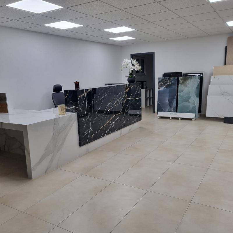 intérieur du showroom Paveigor