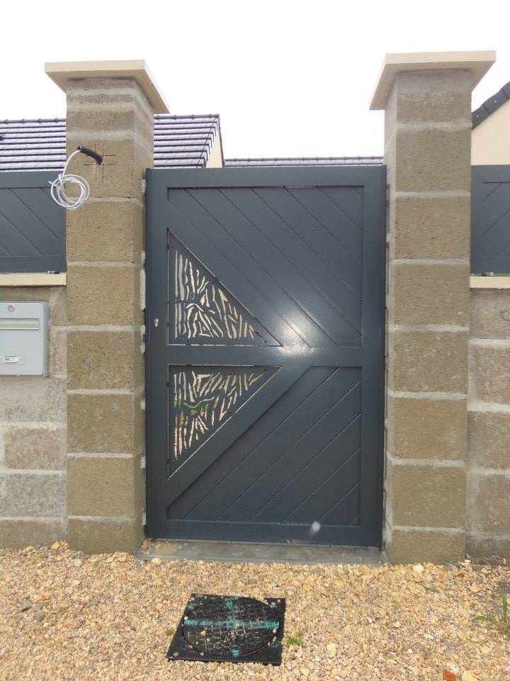 portail en aluminium