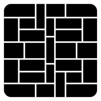 pictogramme de pavés